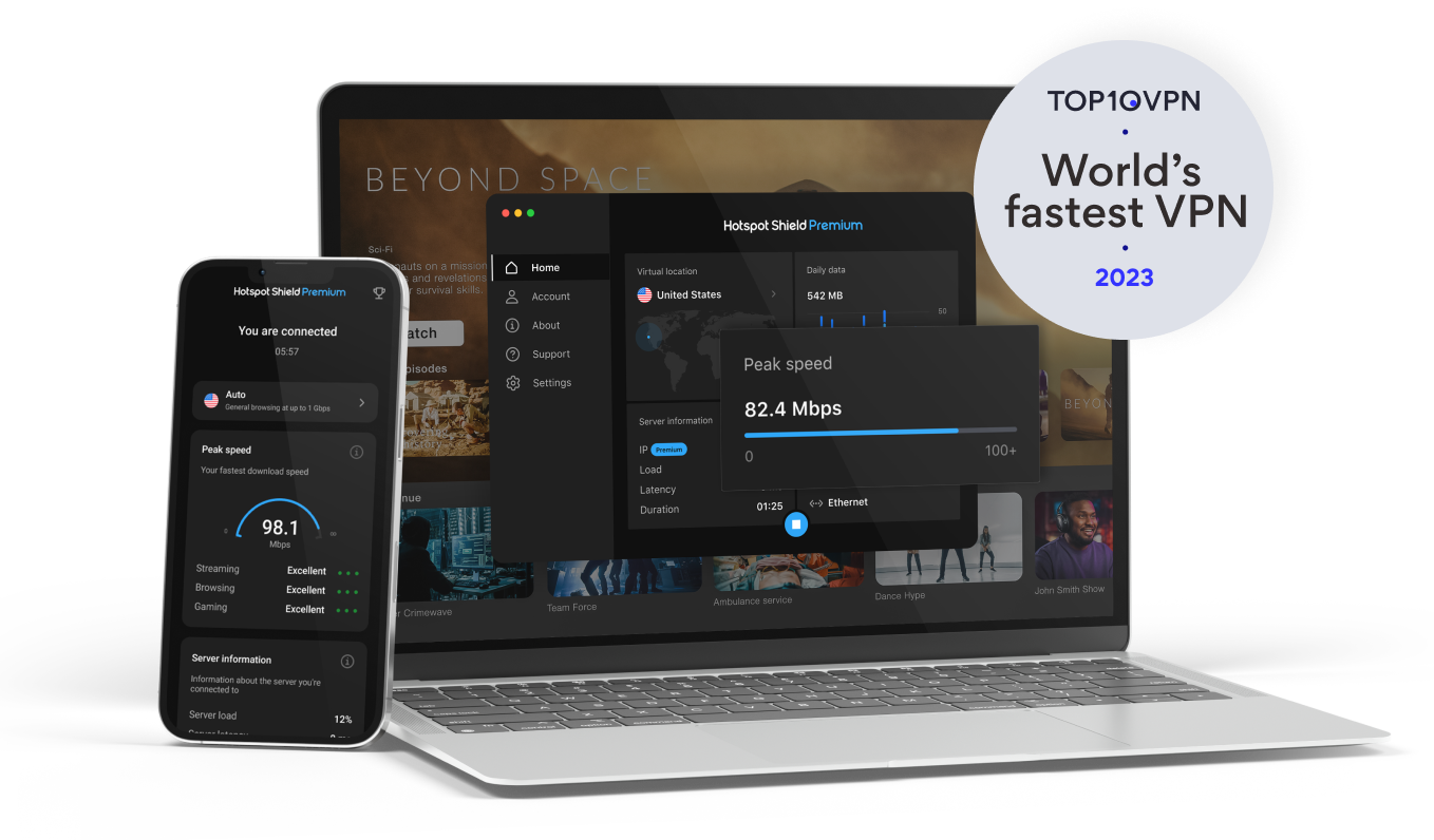 Fastest VPN In 2024. Experts Agree Hotspot Shield